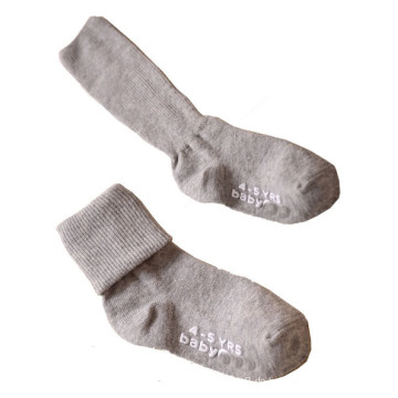 Kindercotton Crew Socken mit Turnover-Welt (KA019)